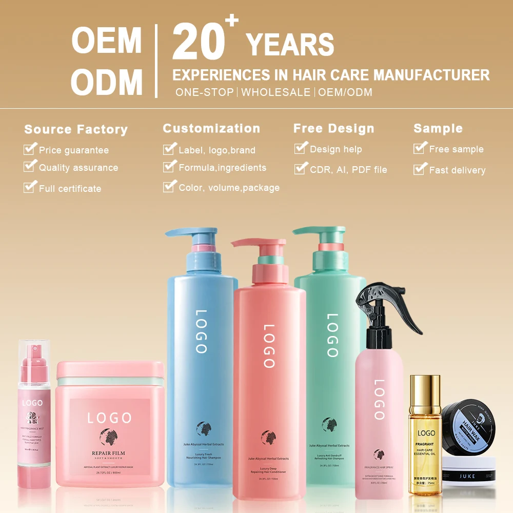 Natural High Quality 2 in 1 Purifying Anti Dandruff Shampoo and Conditioner Set for Men Amino Anids Formula Customized