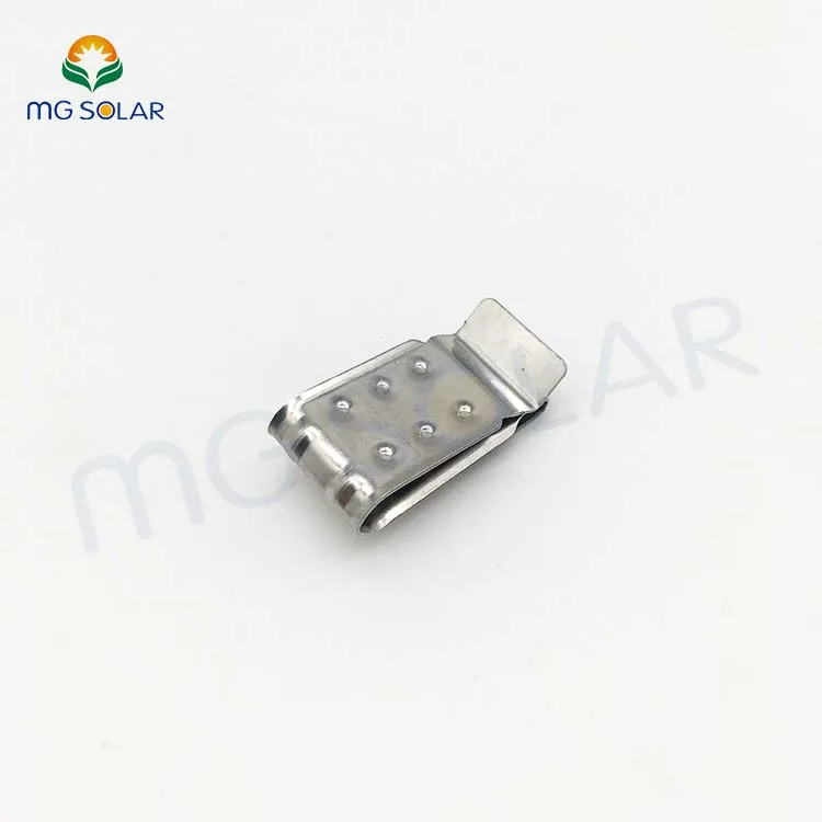Solar PV Mounting System Roof Components SUS 304 Cable Clip