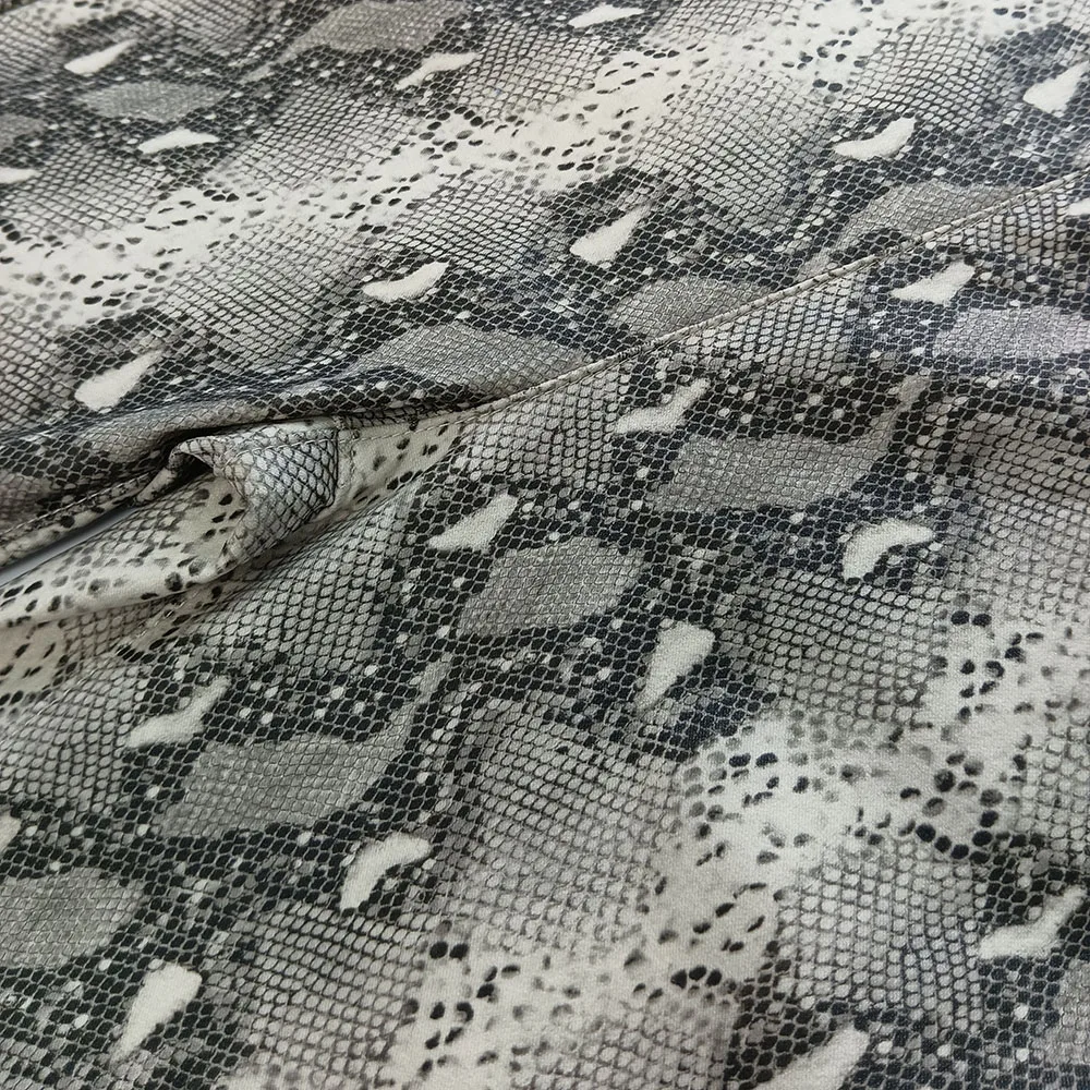 cheap price 7.9 oz slub black white denim fabric for jeans