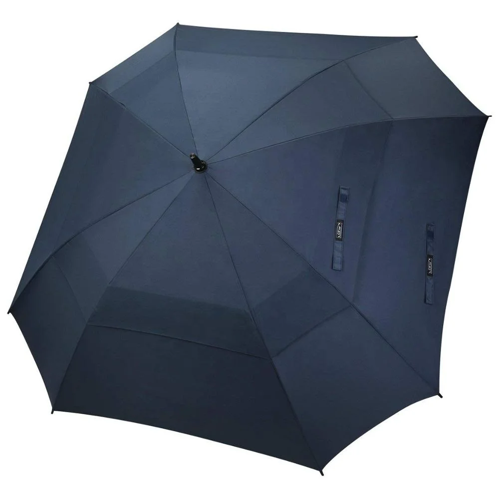 Storm ветрозащитный Hand Free класса люкс 120 см черный пластиковый наконечник автоматическое открытие Vent складной чехол изготовленный на заказ компактные распродажа зонт для гольфа