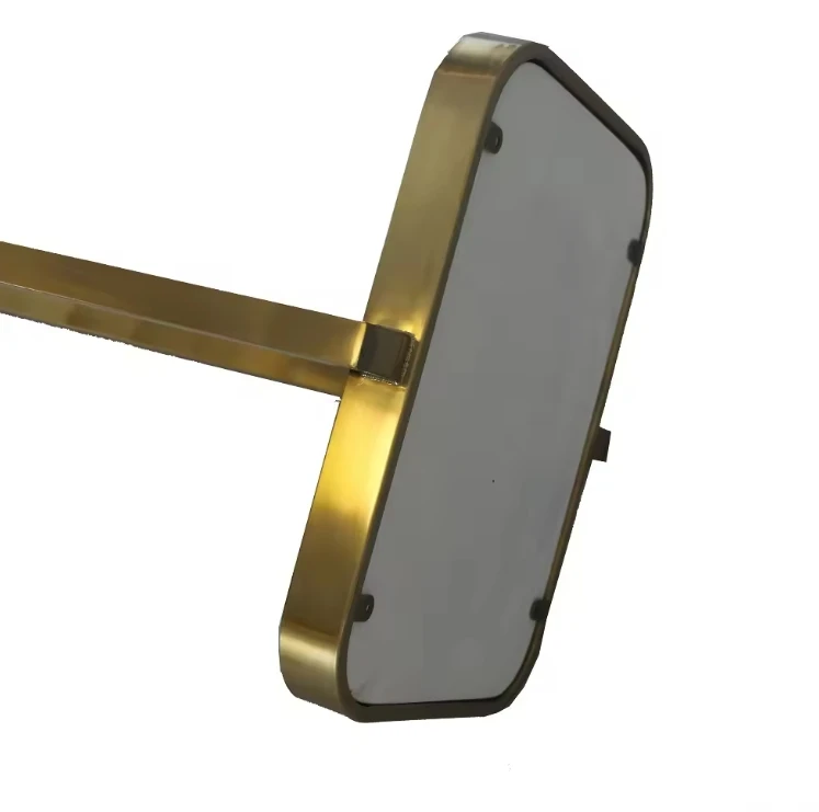 Custom Wedding Dress Garment Clothing Rack Store Gold Display Stand for Clothes