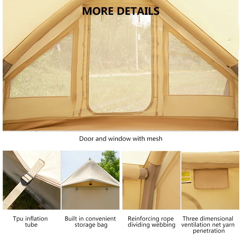 inflatable Camping Tent Portable Outdoor Air Tube camping Medical Inflatable disaster relief Tents