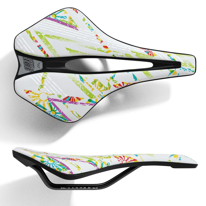 Fashion printed girl saddle for road bike new customized seat bicycle saddles bike saddle for chopper bike