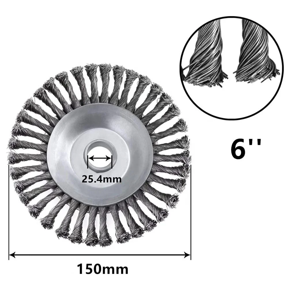 
8Inch Wire Steel Grass Mowing Lawn Mower Weeding Tray Trimmer Head Accessories Garden Power Tool Brush Cutter 52Cc 