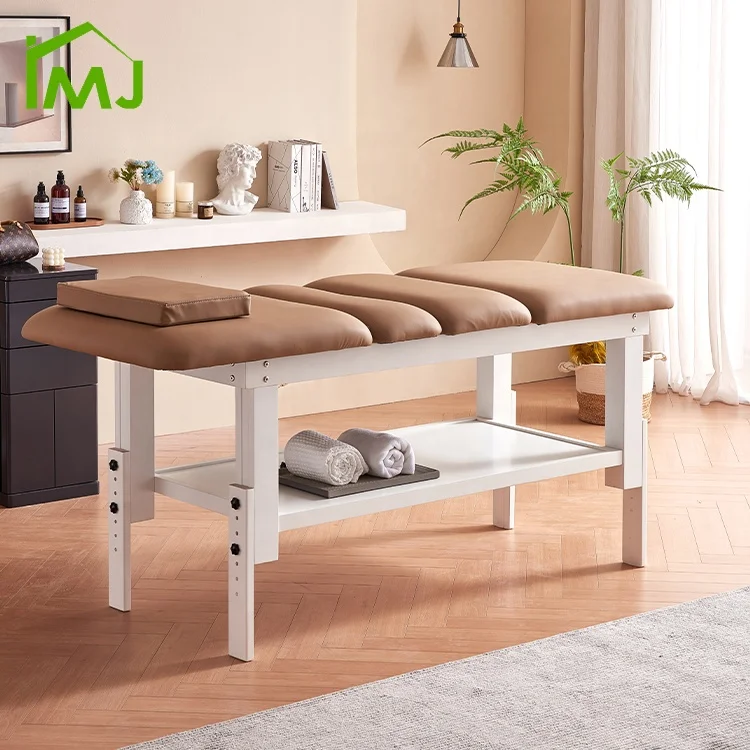 Adjustable Massage Table SPA Therapy Beauty Couch Bed Portable Leg Bending Bed