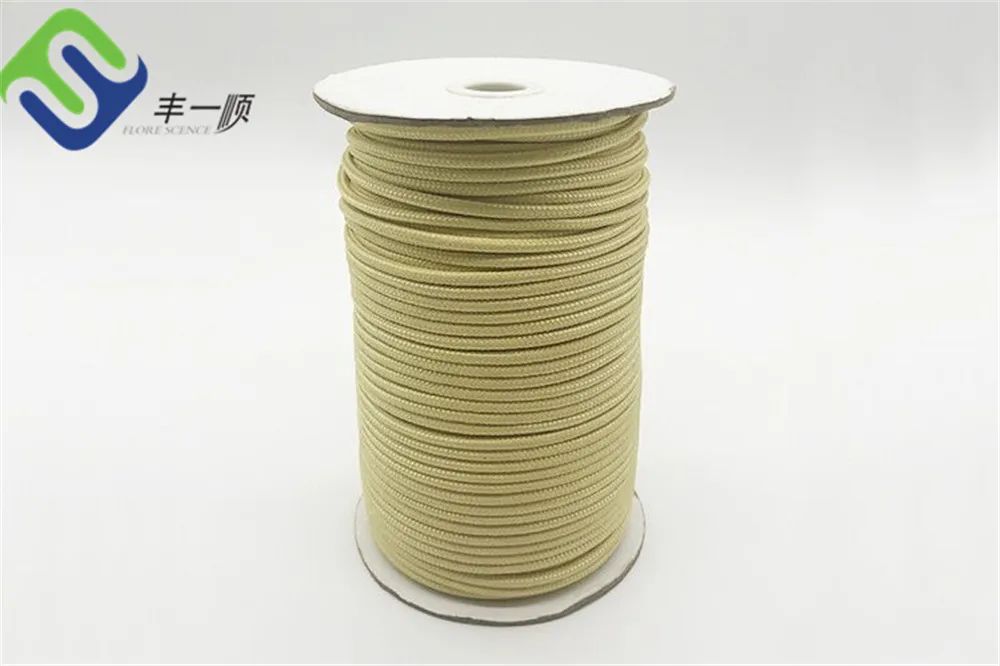 High Strength Fireproof Safety Abrasion Resistant Aramid Braided Fire Cord