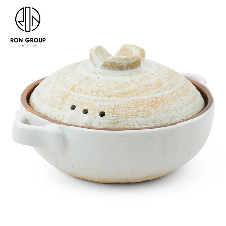 Ceramic Casserole Japanese Clay Cooking Pots Kitchen Soup Food Warmer Cookware Sets Hotel Catering Hot Casseroles Pot With Lid