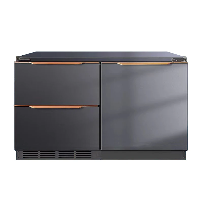 Household horizontal refrigerator kitchen refrigeration counter freezer fridge commercial cooler freezer fridge
