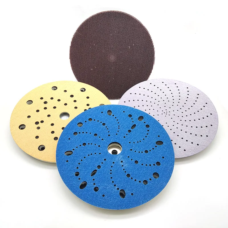 Durable 150 mm 6 inch backing pad abrasive disc for pneumatic grinding machines on sale for polishing