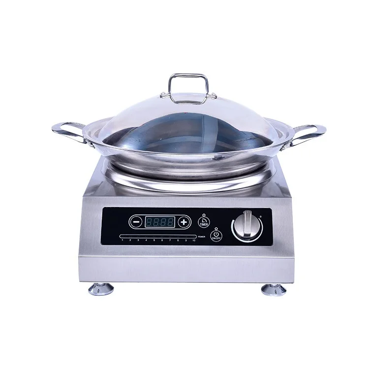 Hot sales China High Quality 3500 Wok Induction Cooker High Power Single Hob Commercial Induction Wok for Hotel & restaurant