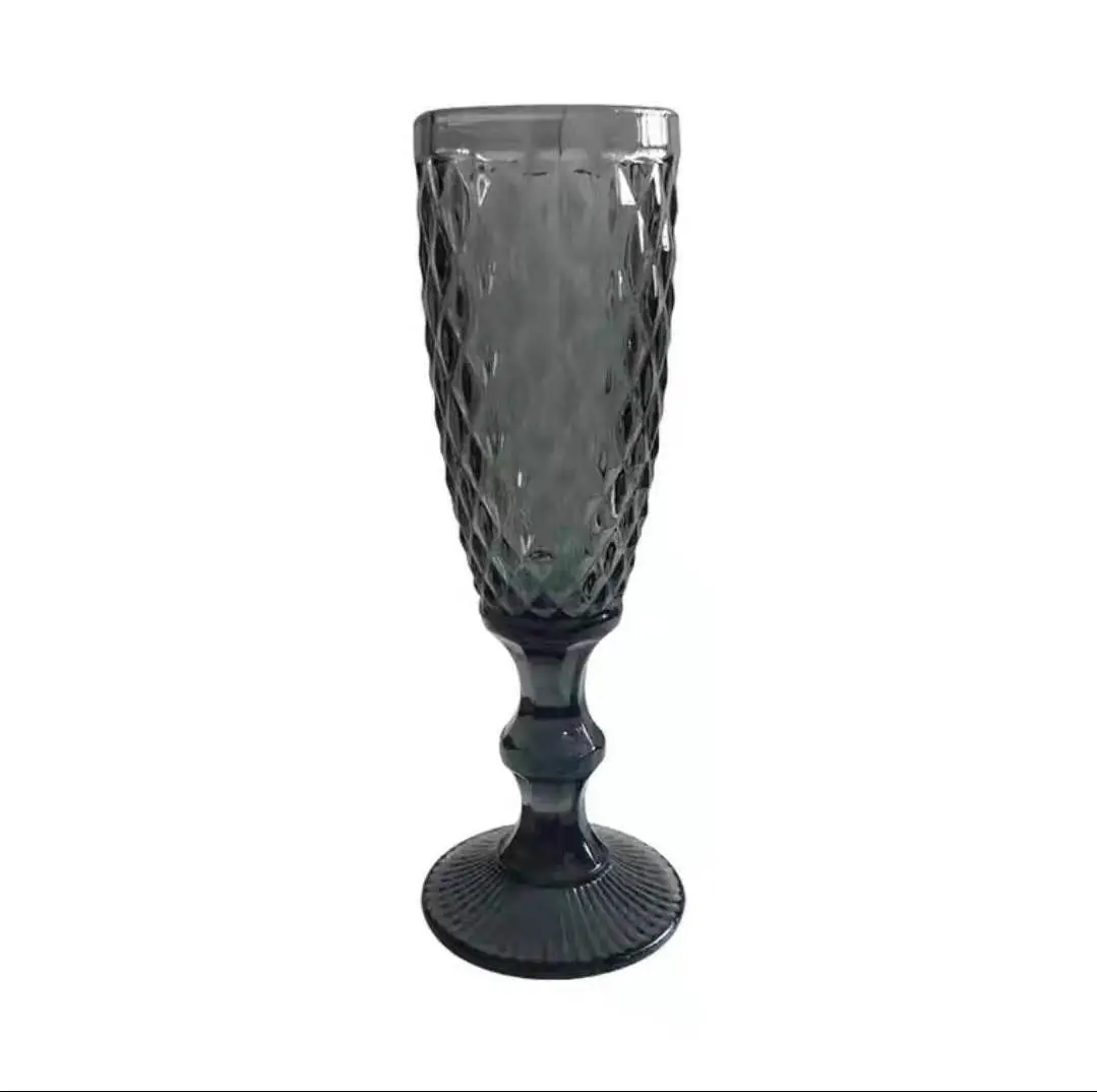
Hot sales Black champagne glass wine and champagne glasses champagne flutes glasses 