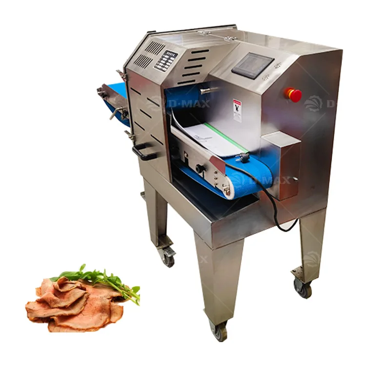 New arrival cooked pork meat slicer cutter cow sheep tripe shredding machine Bacon ham slicing sausage cutting machine