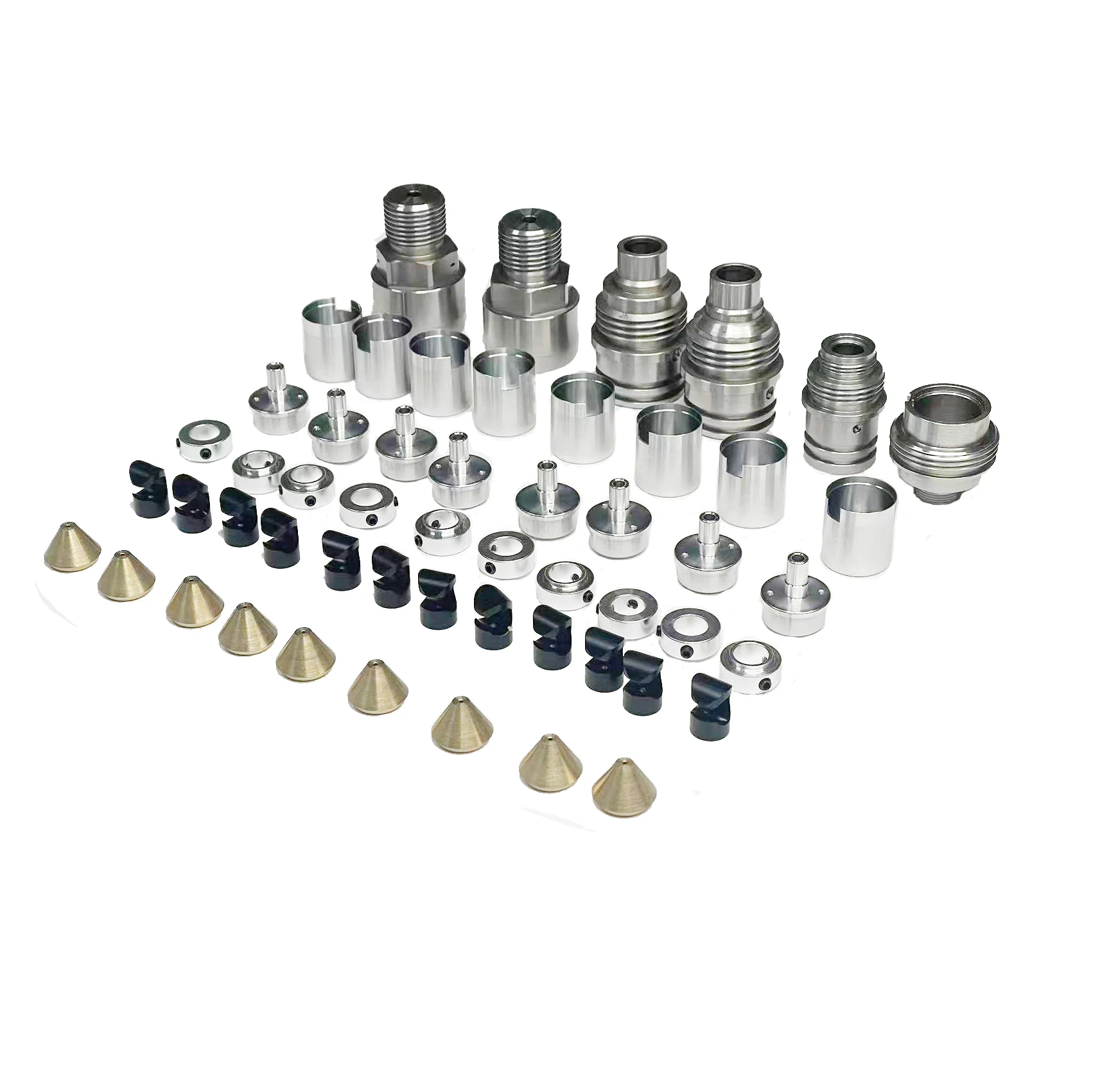 Copper Brass Iron Aluminum Stainless Steel Hardware Custom Titanium CNC Machining Parts Metal Milling Machined Factory Chengshuo