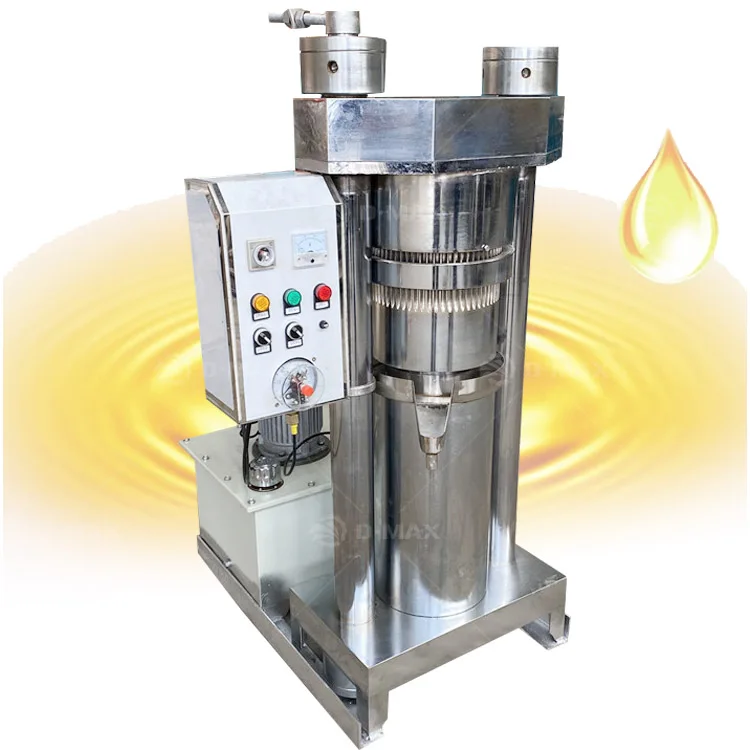 Large Capacity Horizontal Hydraulic Hydraulic Castor Walnut Oil Pressing Machine