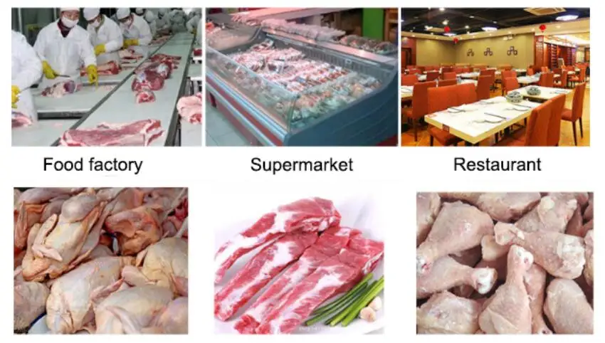 Машина для нарезания замороженного мяса кости куб резка машины переработки мяса/свежее Куриное Мясо Стейк из баранины резак машина