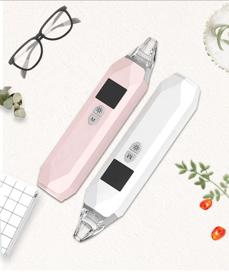 Hot  beauty instrument best portable facial pore cleaner 2023 beauty device comedo acne suction blackhead remover vacuum