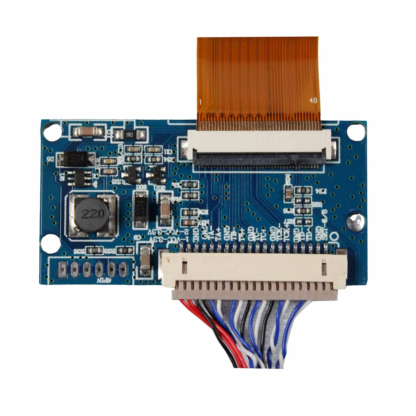 Screen With Hd-Mi Vga Av Lcd Controller Board At070Tna2 1024X600 7 Inch Tft Lcd Touch Screen Tft Lcd Display Module