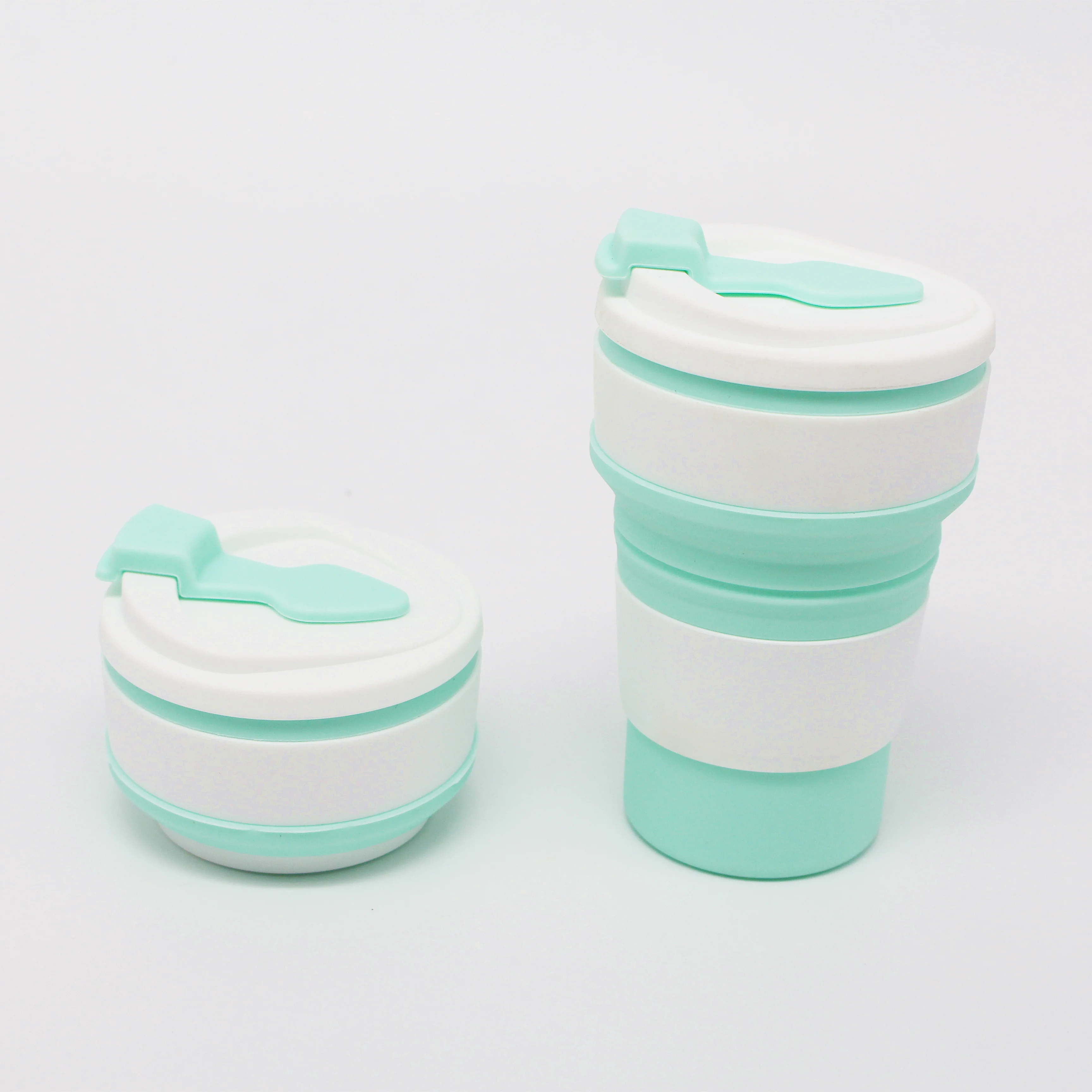 
Fokison silicone folding water cup with 100% safety 