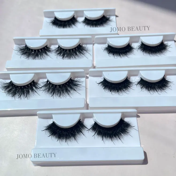 Russian mink strip lashes cat eyelash Wispy Mink Lashes Look Eyelashes Volume Lash Extensions
