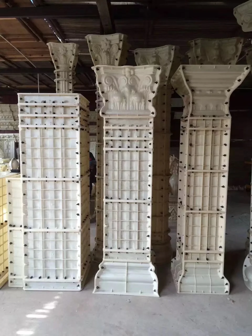 ABS plastic material roman column pillar mold