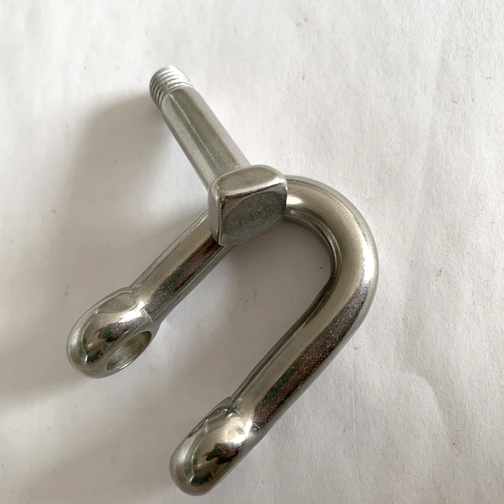 Stainless Steel Dee shackle Square Pin