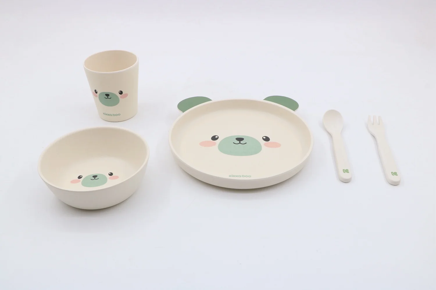 Food grade Cartoon Creative Plastic Flatware Sets Miniature Tableware Children tableware