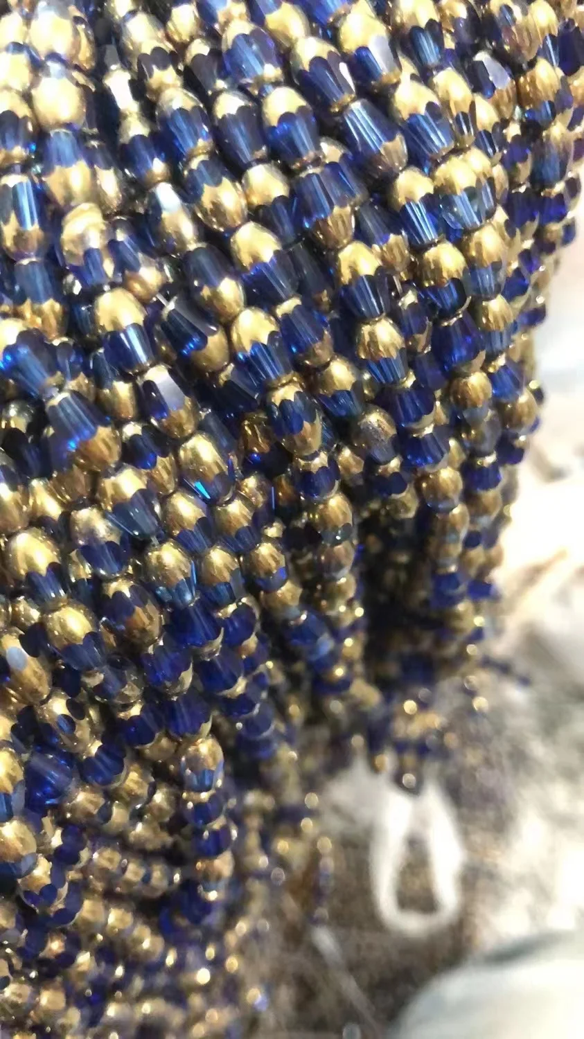 Незакрепленные бусины 4*6 мм для изготовления ювелирных изделий из полудрагоценного камня