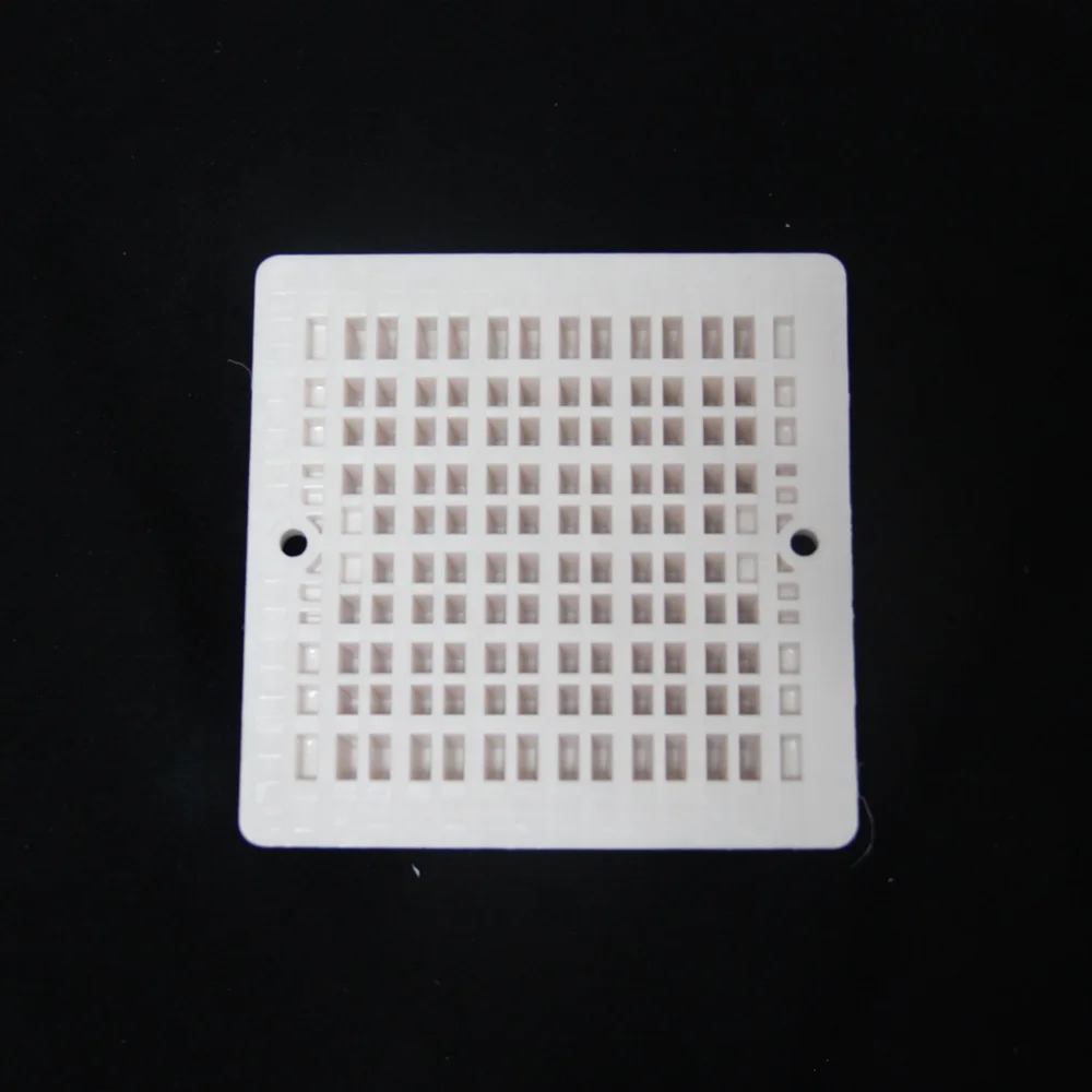 JULIANG square white ABS  plastic glow in the dark reflective glass beads road stud garden light