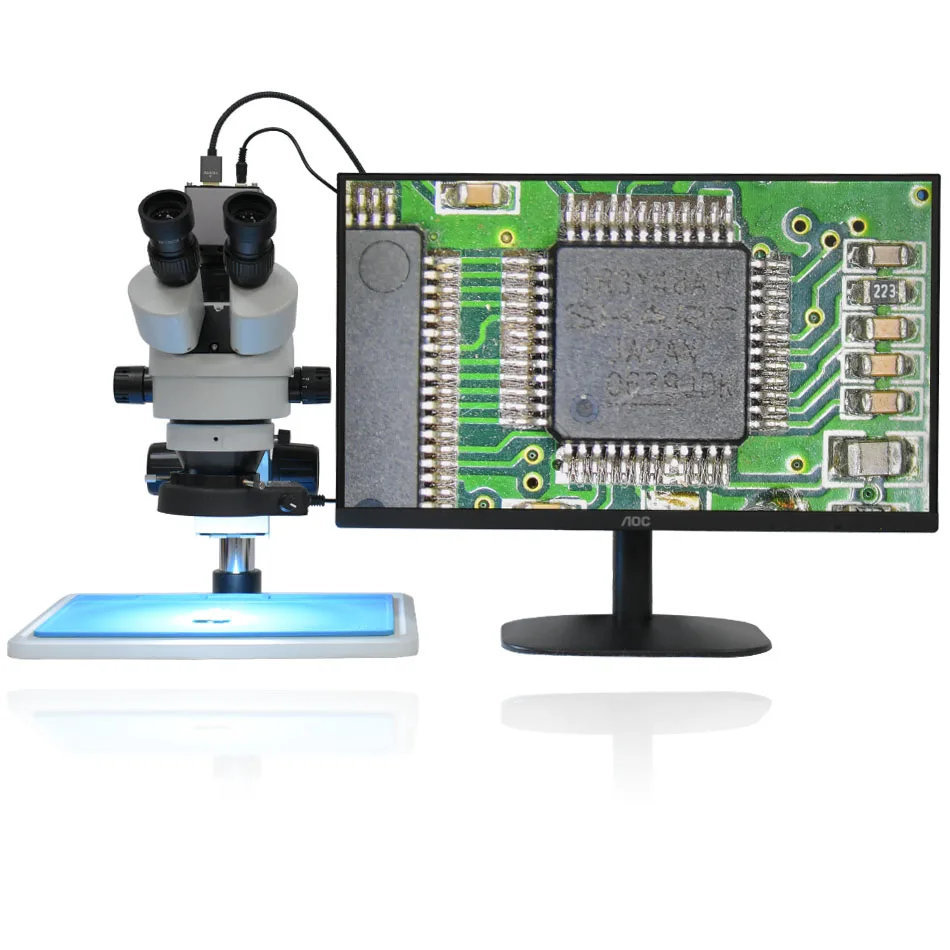 ZS7045-H3500 микроскоп мобильного ремонта электронный для ЖК-экрана Lcd