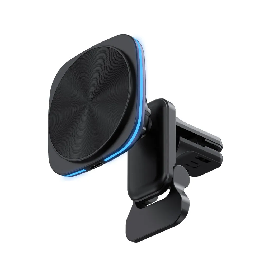 2024 Factory New  15w Fast Charging Magnetic Wireless Charger Car Phone Holder For Iphone