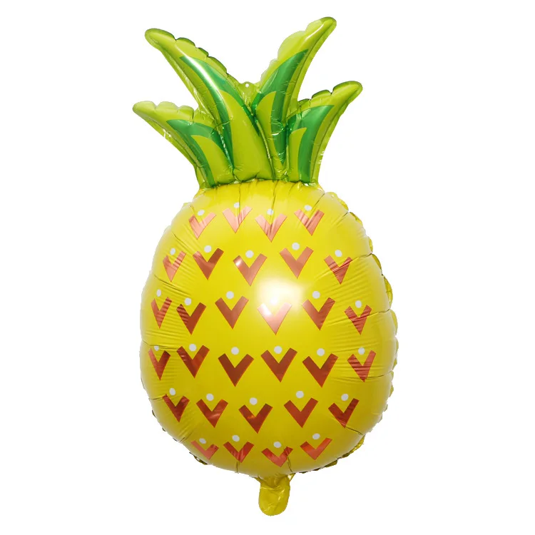 Explosive Cactus Pineapple Watermelon Avocado Strawberry Aluminum Film Balloon,Carnival Party Decoration Fruit Balloon