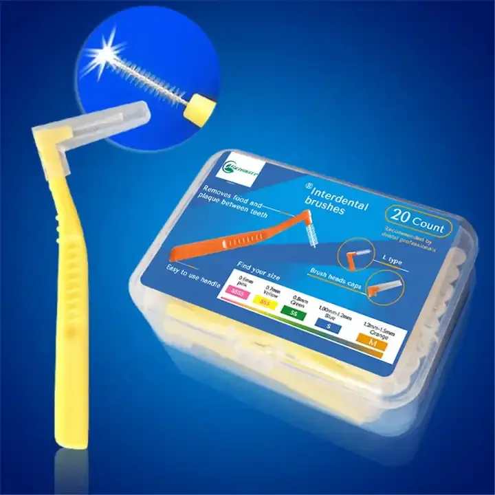 Hygiene Stainless Steel Interdental Brush To Clean Teeth