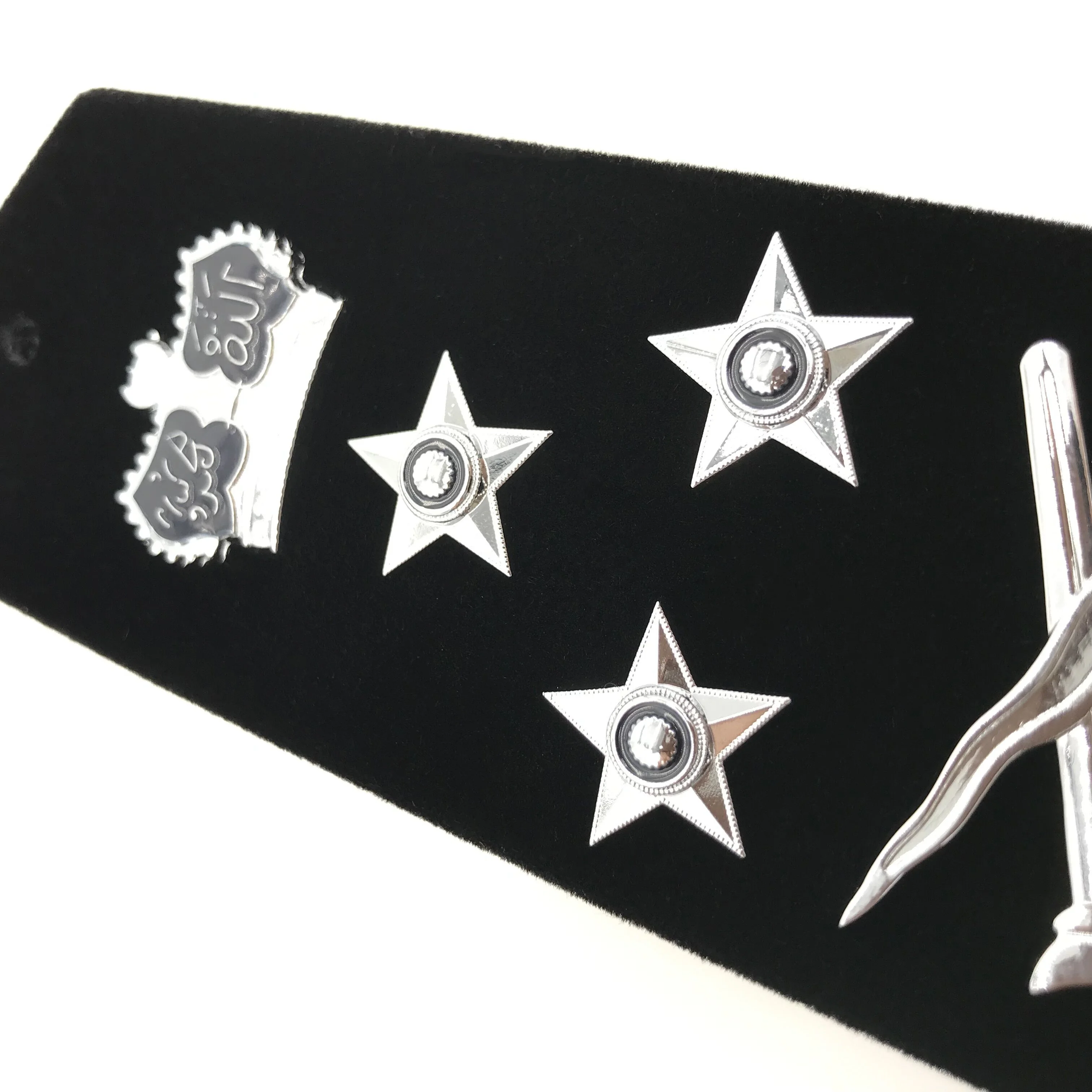 Custom Military Epaulets Pilot Epaulettes And Badge Formal Army Epaulette Security Police Uniform Accessories Shoulder Boards