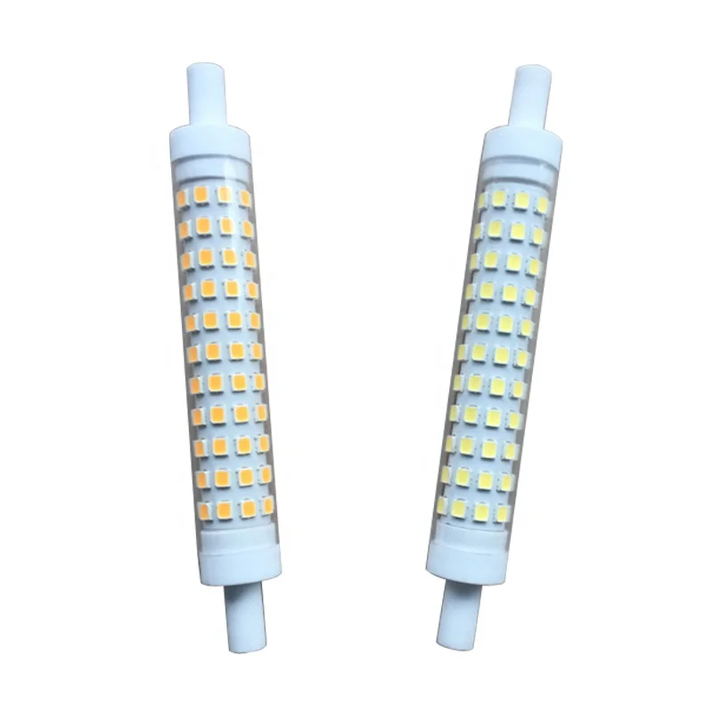 Hot sale 360degree DIMMABLE 220-240V LED R7s Replacing Halogen Bulb 500W 118mm LED lamp J118 10W Energy saving LED lighting