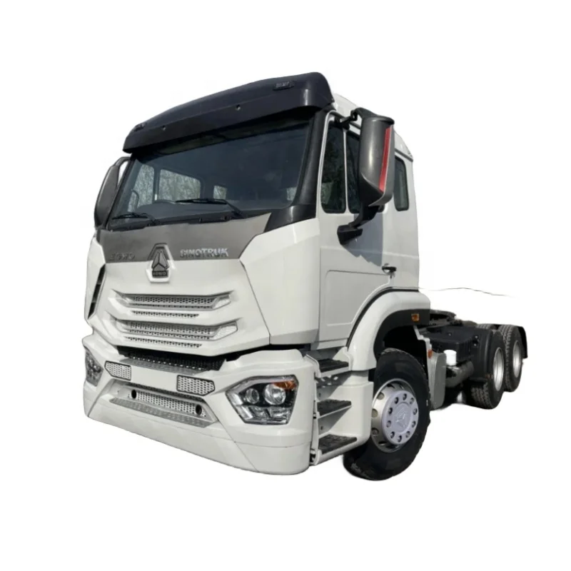 Sinotruk HOWO A7 Truck Head 371HP 6X4 Tractor Head With Trailer 10 Wheeler Truck