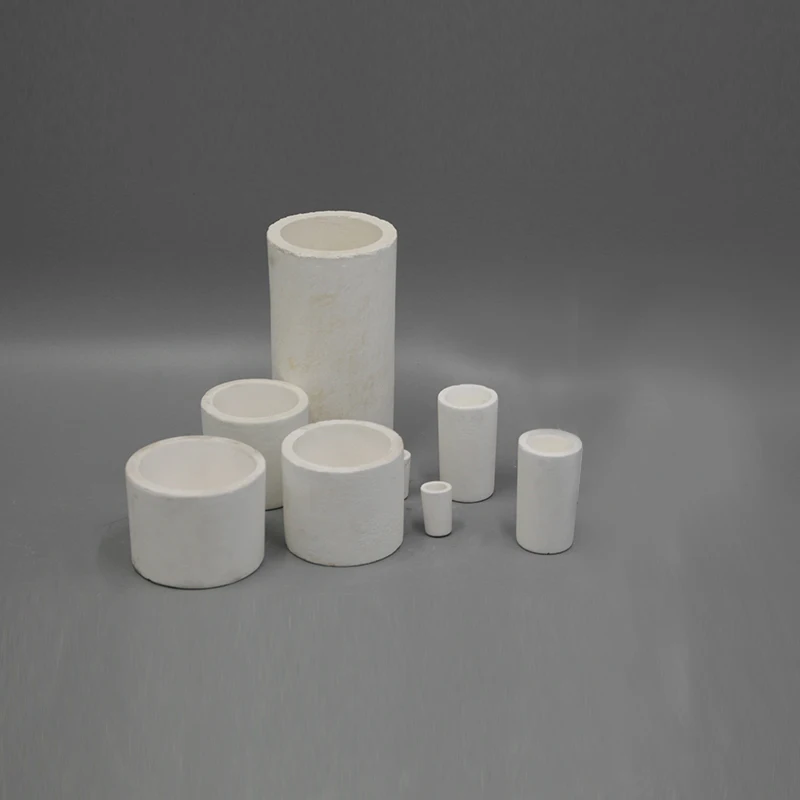 
Support Customization Of Various Sizes Of Cylindrical Quartz Ceramic Crucibles 