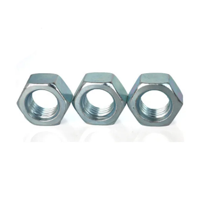 Haiyan hex bolt nut a194 2h  steel 10mm nut astm a563 hex jam nut