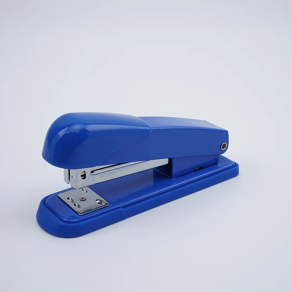 Горячая Распродажа, портативный офисный Настольный бумажный книжный степлер, металлический офисный бумажный степлер