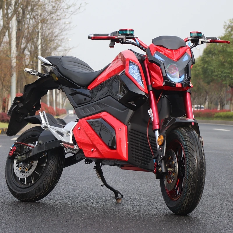 Factory price 3000w 4000w electric motor with pedals Street electric motorcycle scooter retro motorbike