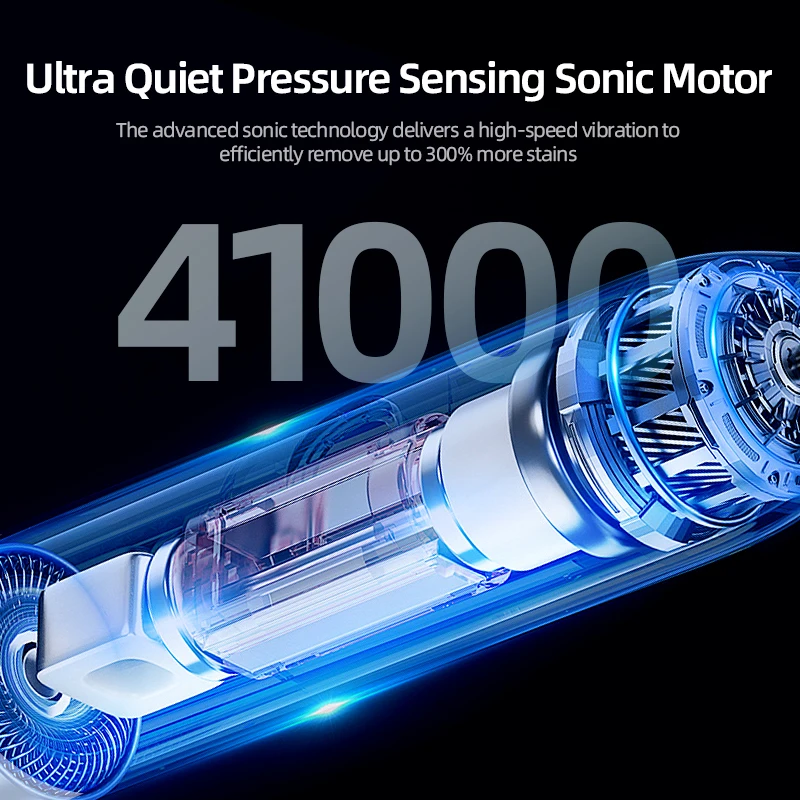 ultrasonic intelligent automatic toothbrush led sonic electric toothbrush with smart pressure sensor smart toothbrush sets