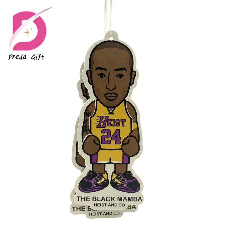 
2mm absorbent cotton paper promotional gifts car air freshener custom 