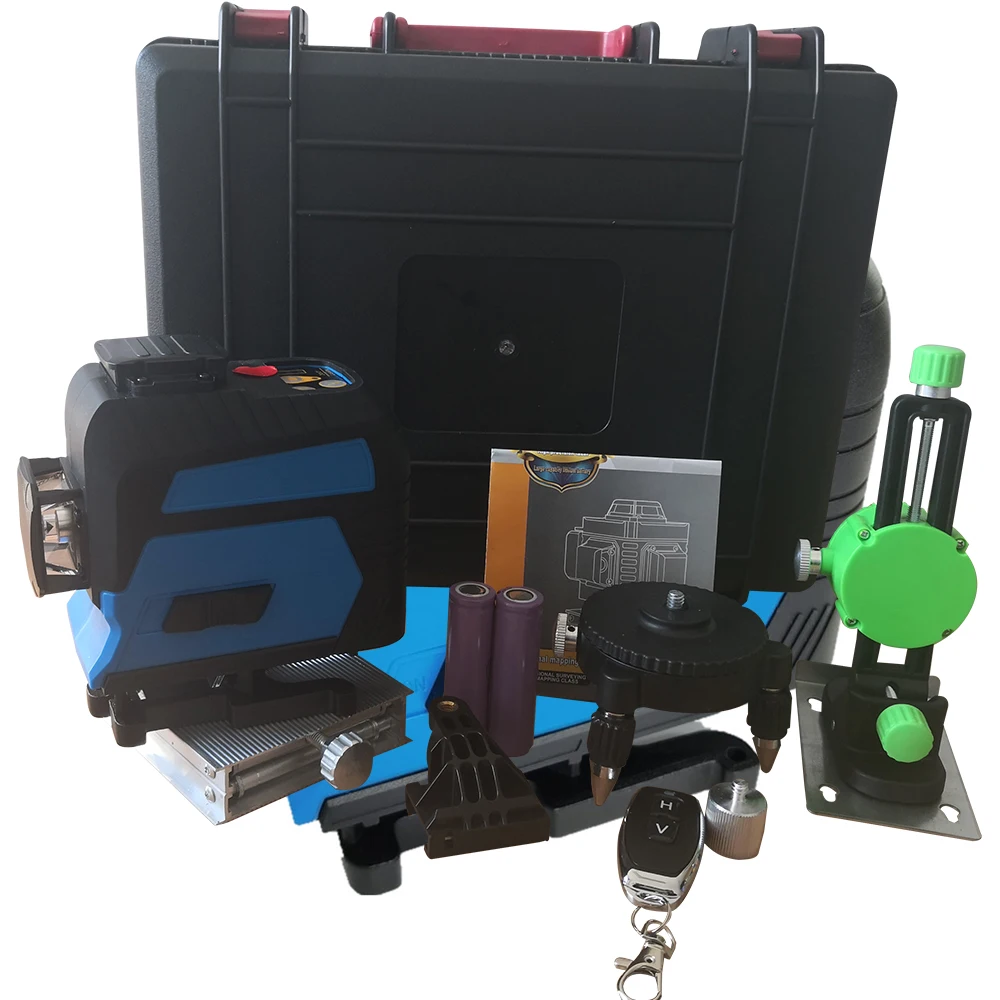 360 laser level Factory Manufacture Various Industrial 3d Self Leveling Laser 12 Lines