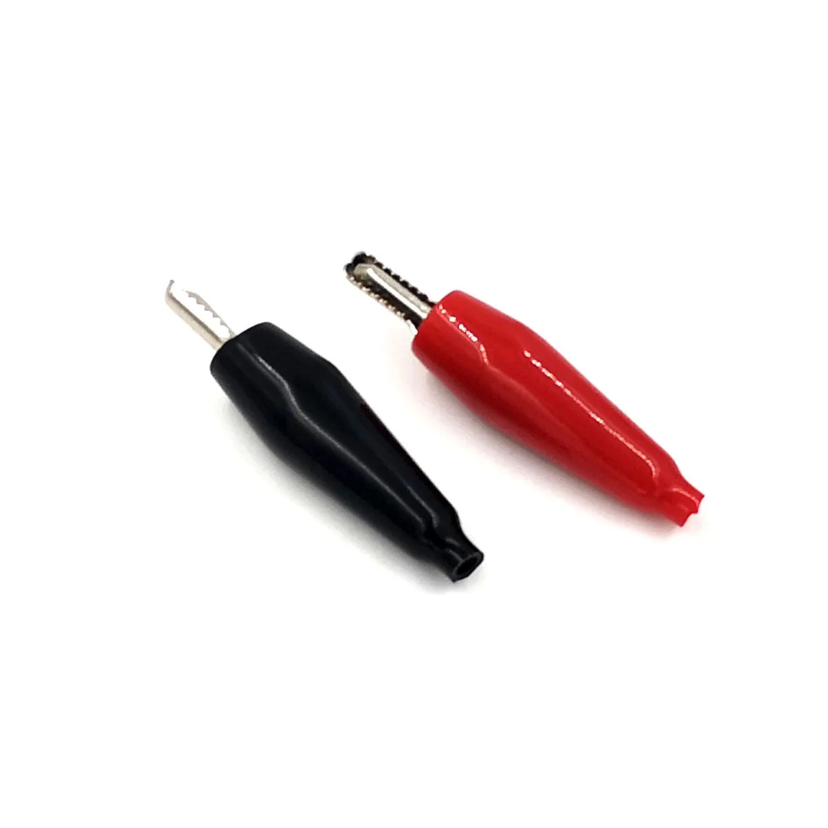 Небольшие зажимы батареи аллигатора никеля со всем изолятором PVC