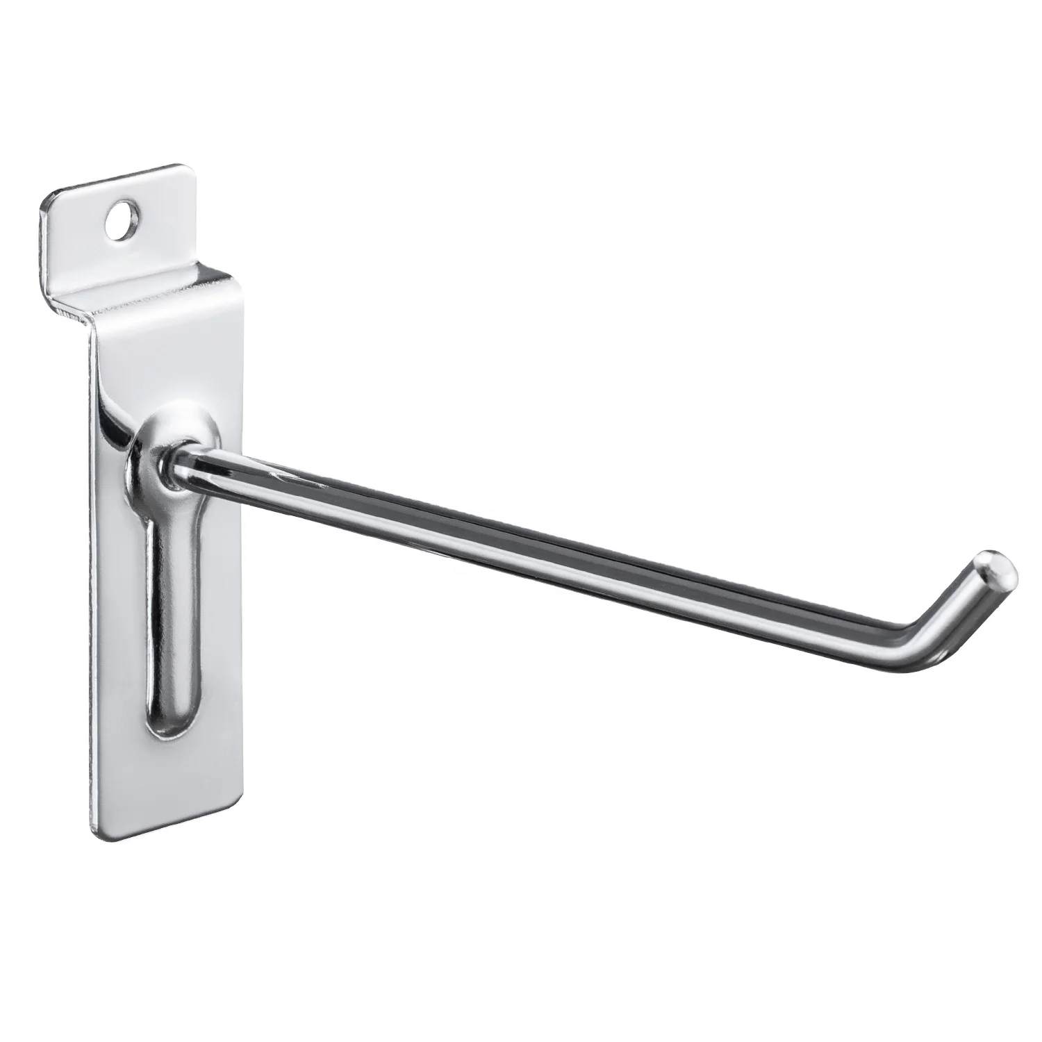 POLMART Supermarket Display Single Wire Slatwall Shelf Hook For