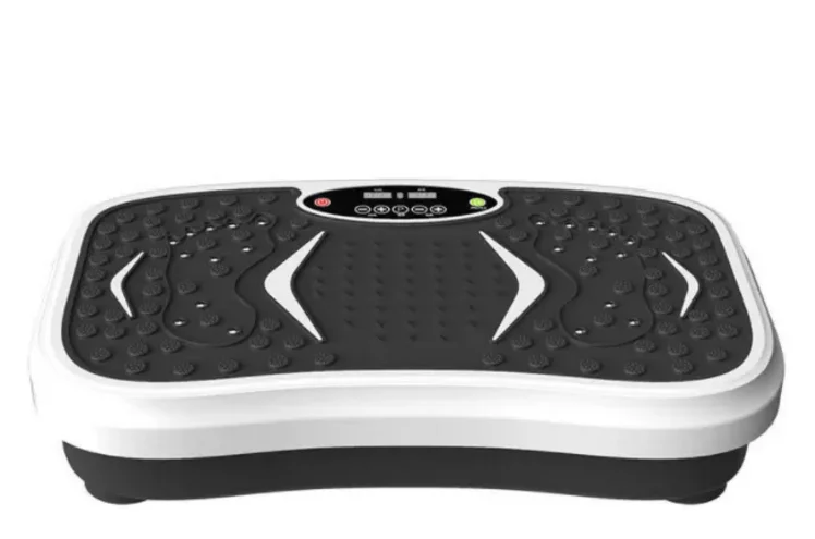 Electric ultrasonic whole body vibration machine plate aerobic exercise shape body massager