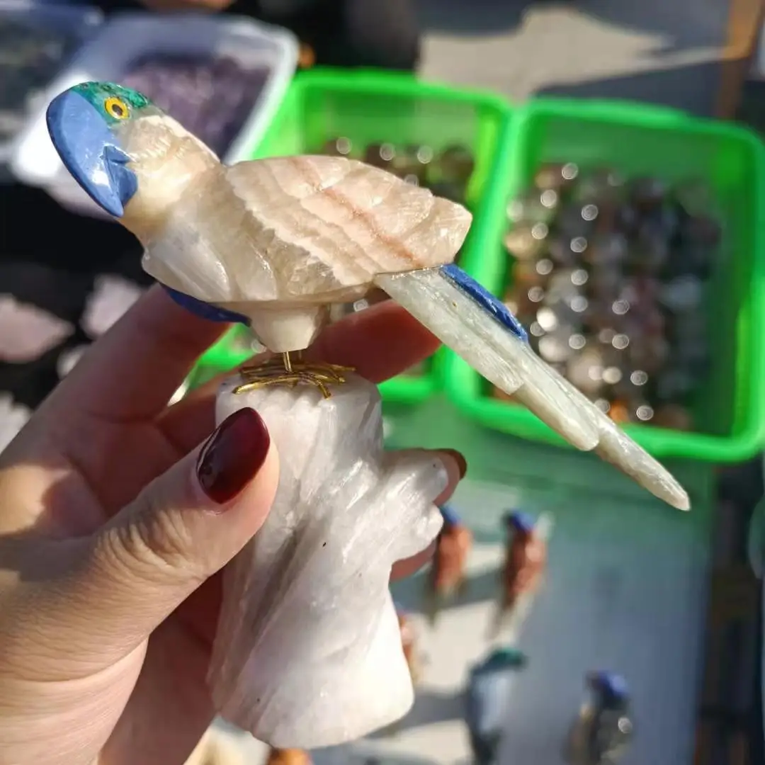 Хрустальный резьбовой камень для украшения