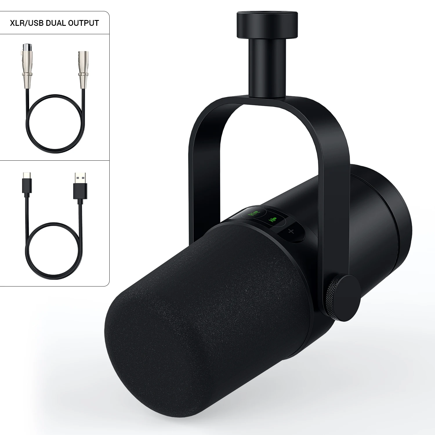 Wholesale OEM ZTT30 Super Cardioid Voice Over USB XLR Wired Desk Dynamic Microphone