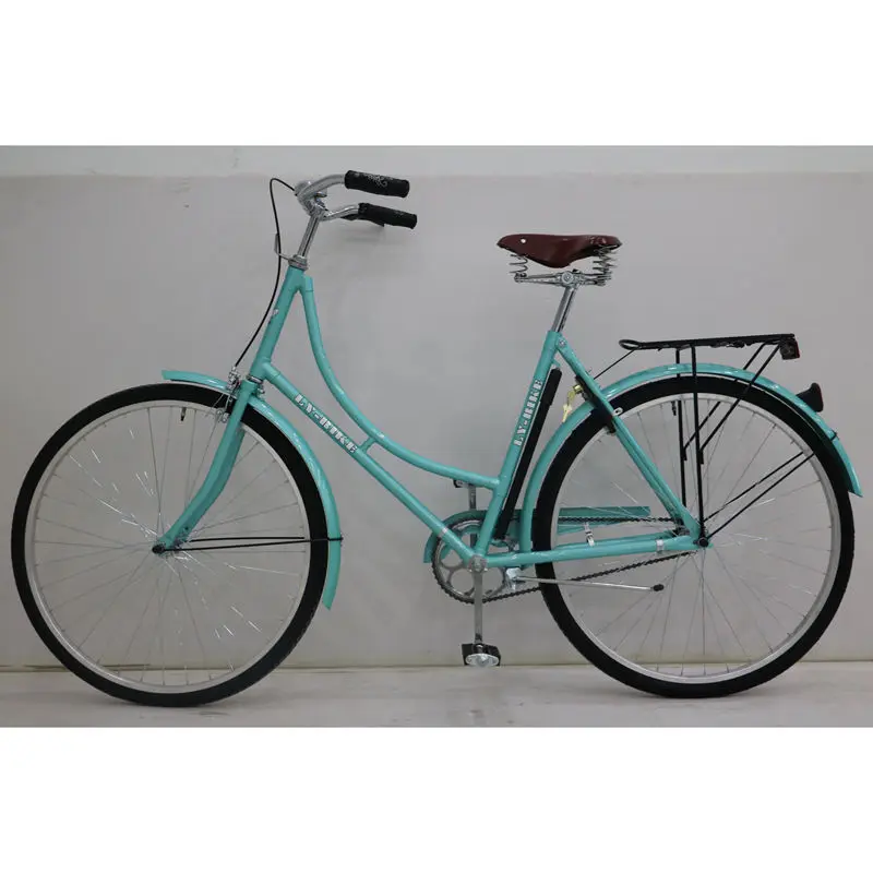 26 inch Dutch Princess Bicycle Steel Frame City Bike Aluminum Alloy Rim Bicycle Comfortable Saddle