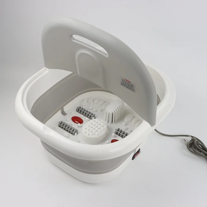 Electric massage home foldable foot wash basin Pedicure Foot massager automatic heating constant temperature foot bath