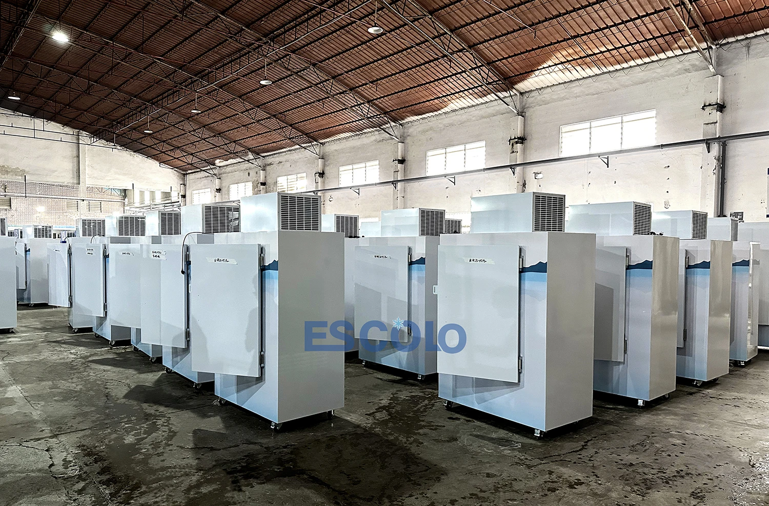 commercial hotel kitchen bagged ice box upright solid door ice freezer storage 100bags ice fridge refrigerator